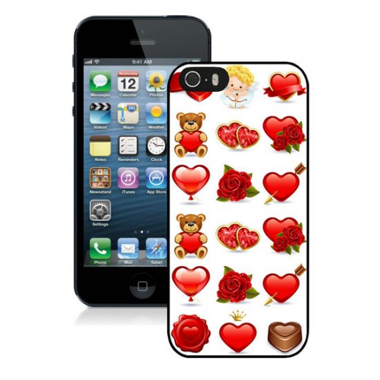 Valentine Cute Bear Love iPhone 5 5S Cases CDQ